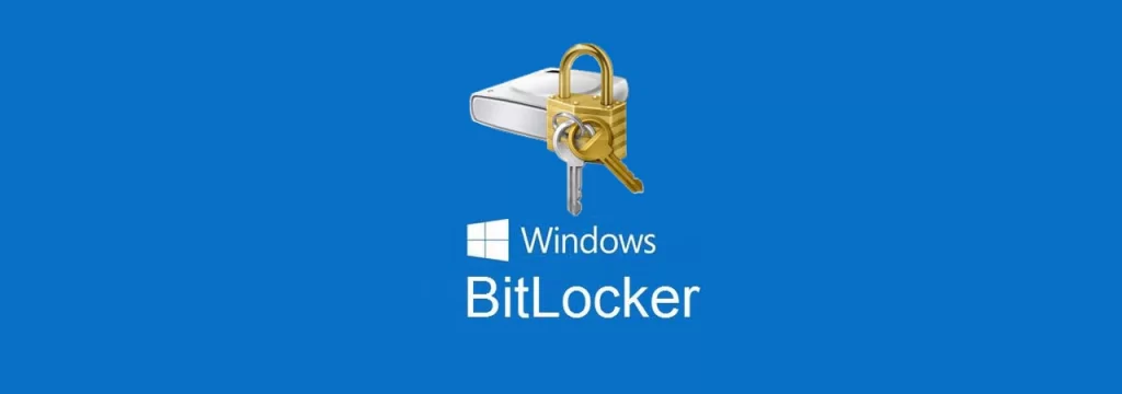 Windows disk displaying a secure padlock symbol for BitLocker Encryption